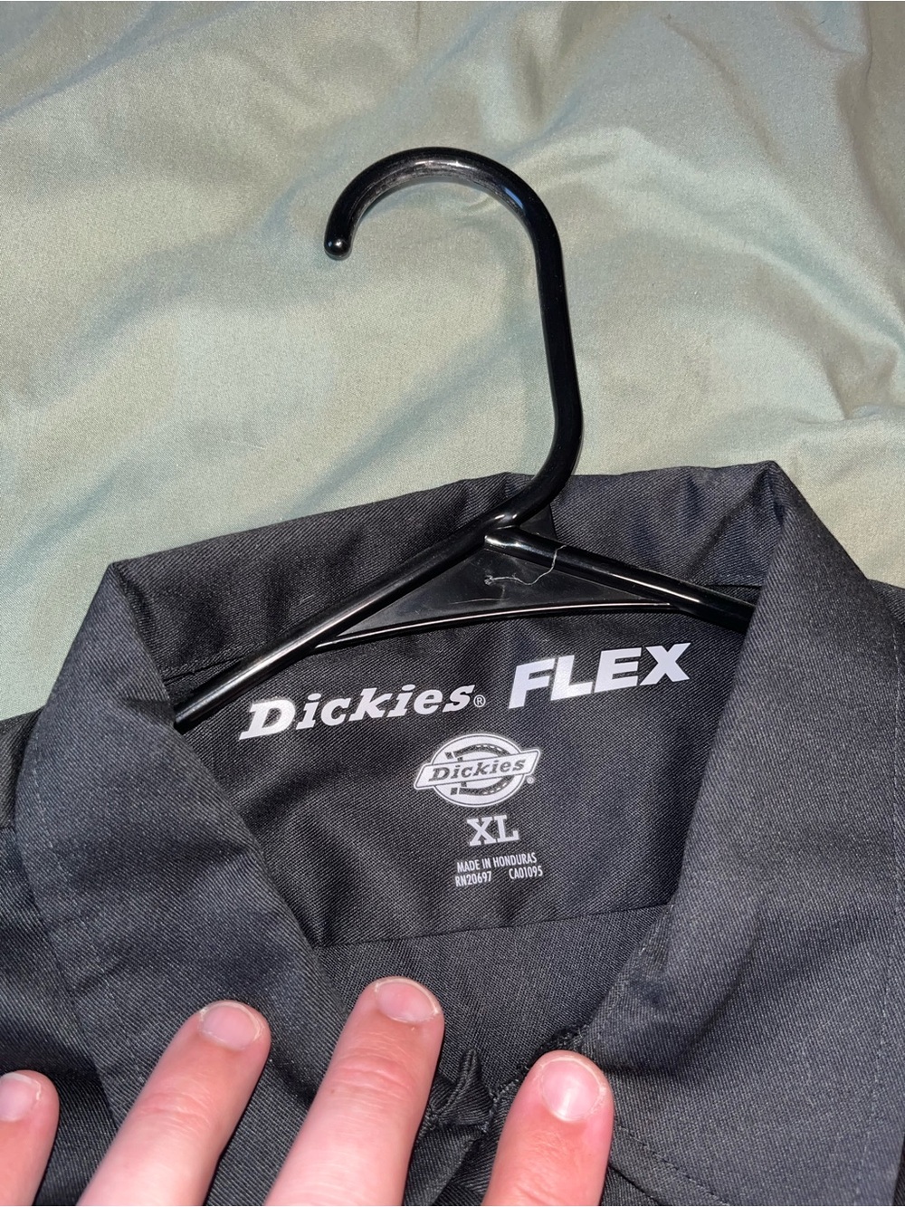 Dickies FLEX Men's Black Work Shirt Jacket